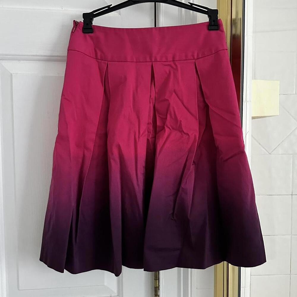 Express Women's Pink and Purple Skirt